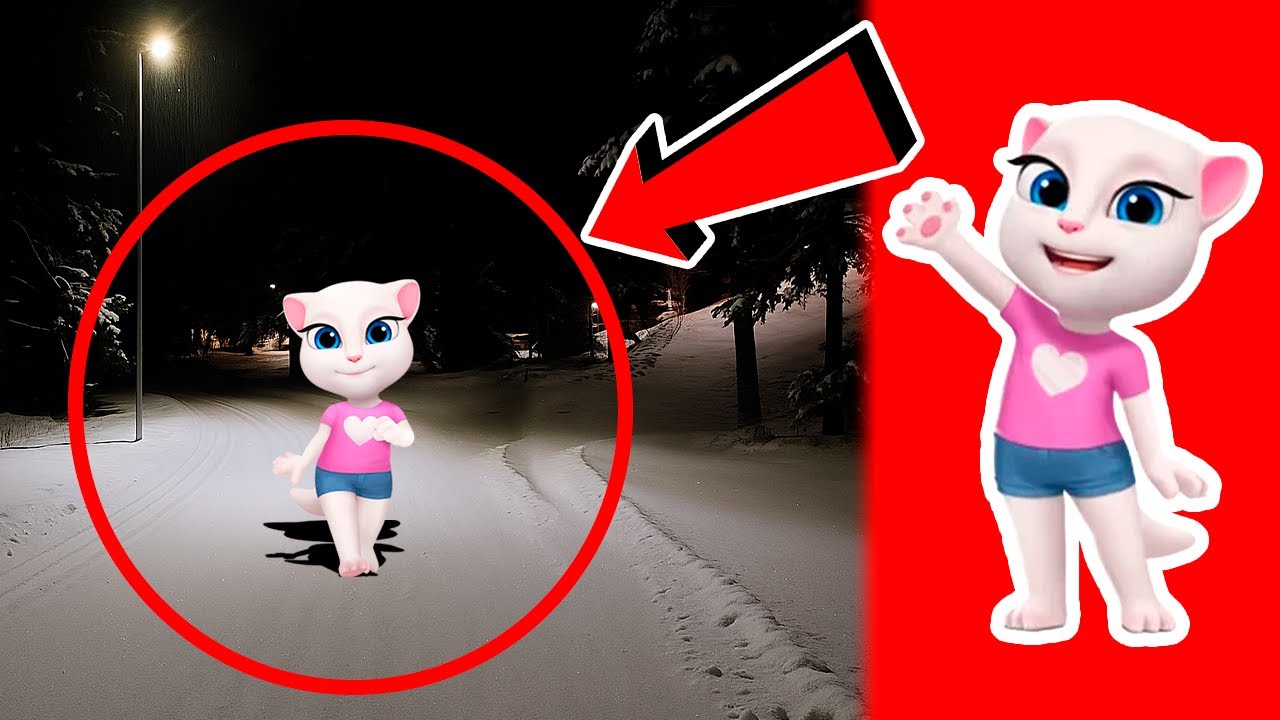 10 TALKING ANGELA En La Vida Real [Talking Angela CAPTADO EN CAMARA]