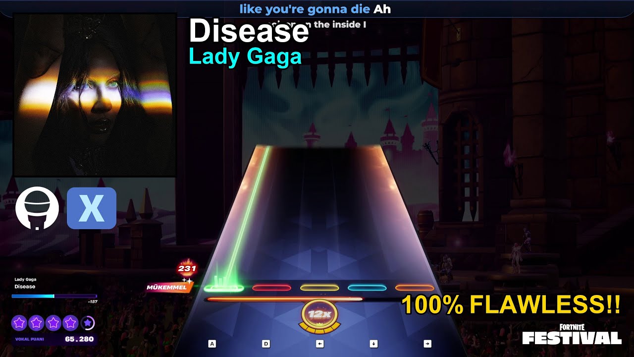 Disease Expert Vocals 100% FC - Fortnite Festival