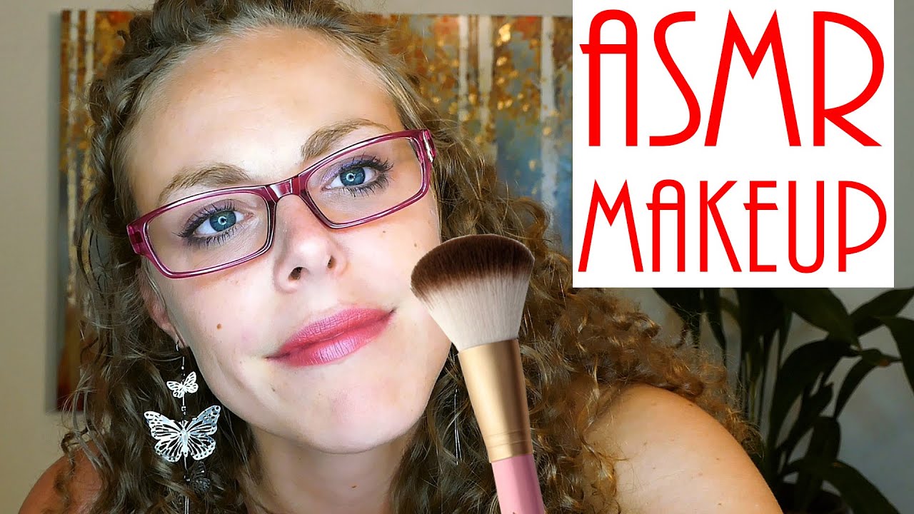 OMG! I Do Your Makeup!  ASMR Role Play Soft Spoken Binaural Brush sounds