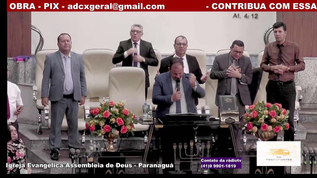 CONSAGRAÇÃO GERAL- 12 HORAS/ TARDE.