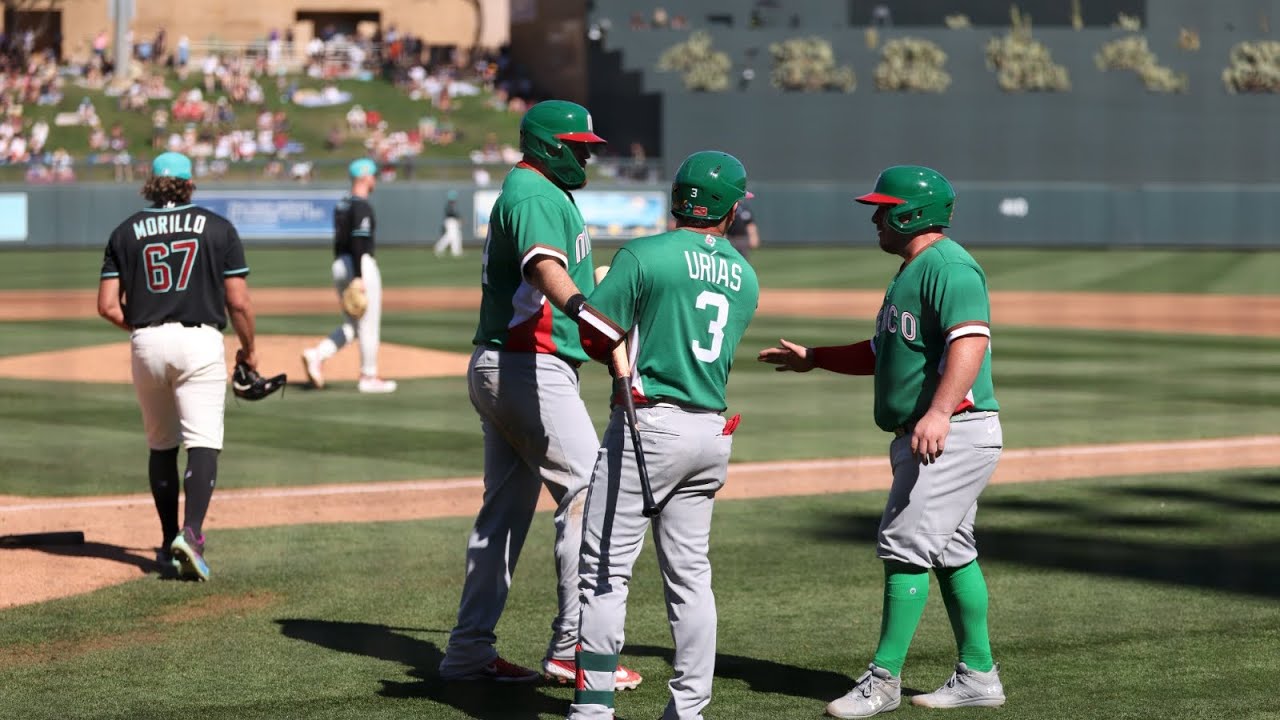México 🇲🇽 ganó en su juego de preparación rumbo al #clasicomundialdebeisbol ante los Diamondbacks 
