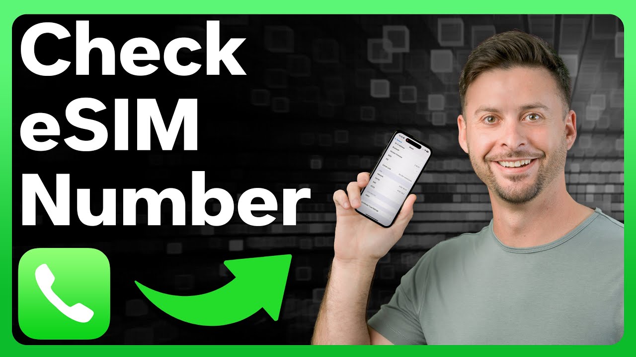 How To Check eSim Number On iPhone
