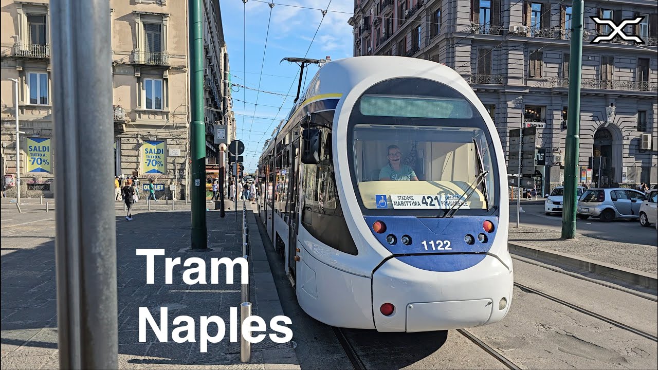 Tram Naples | Rete tranviaria di Napoli | Italy