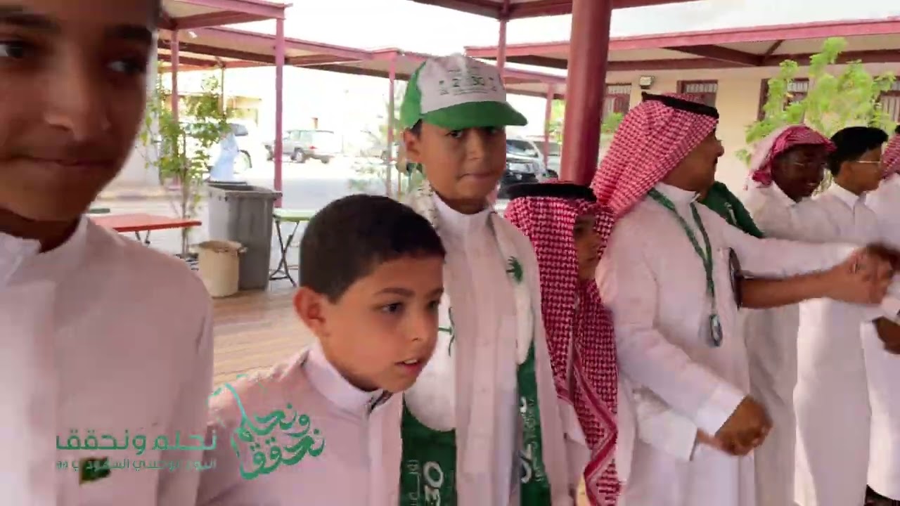 اليوم الوطني السعودي 94 بمدرسة سعيد بن زيد بمحافظة دومة الجندل
