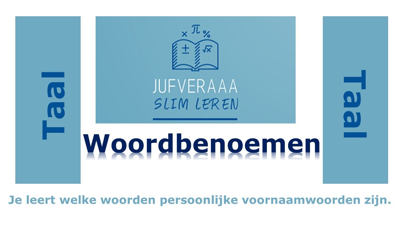 woordbenoemen pers vnw