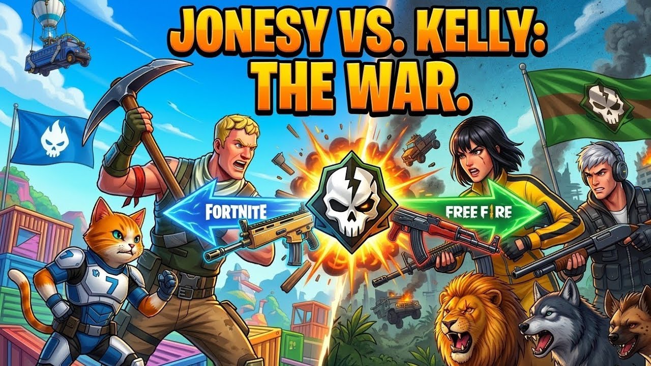 Fortnite vs Free Fire… The Final War