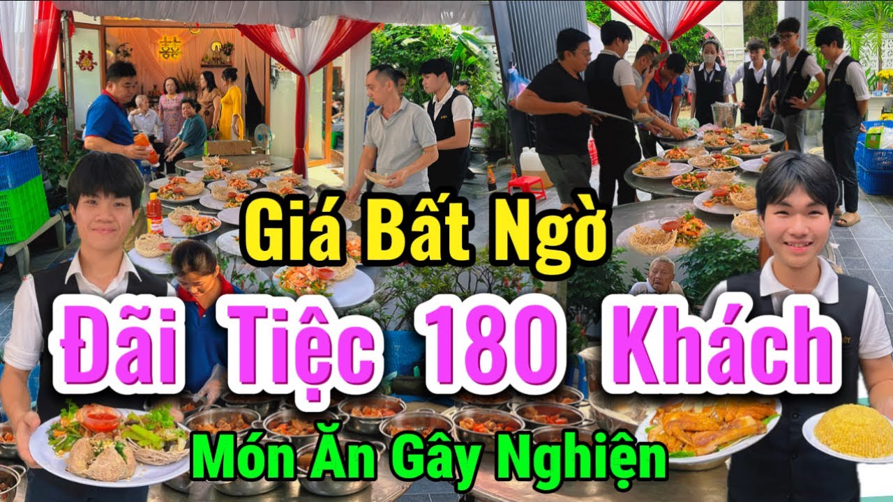 Món ăn ngon đãi tiệc Thực Đơn3 Triệu –Đãi 180 khách Tiệc Như Nhà Hàng, Ăn Là Ghiền|Ẩm Thực 365 Ngày”