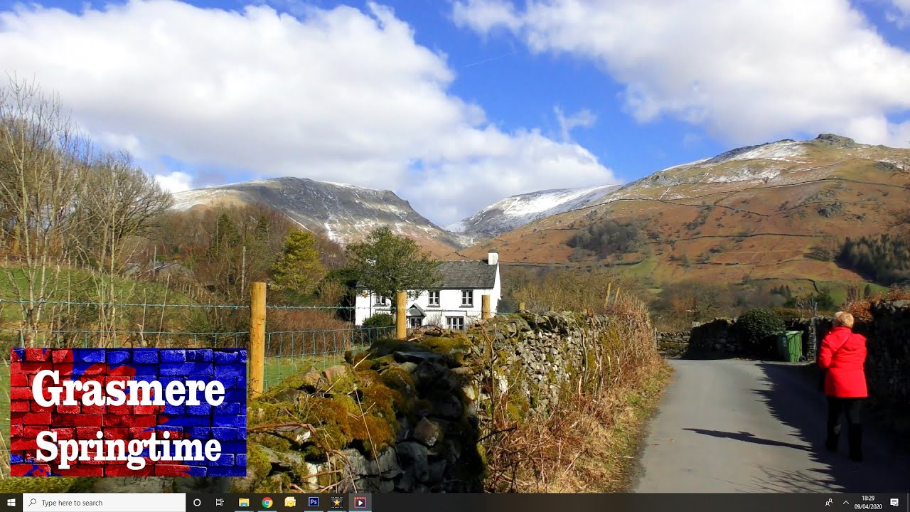 Grasmere, English Lake district - Cumbria. A village walk