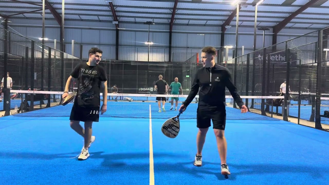 Playtomic Game @ Pure Padel MCR: Stavros (4.6)/Alan (3.5) x Chris (4.2)/Thomas (4.2)