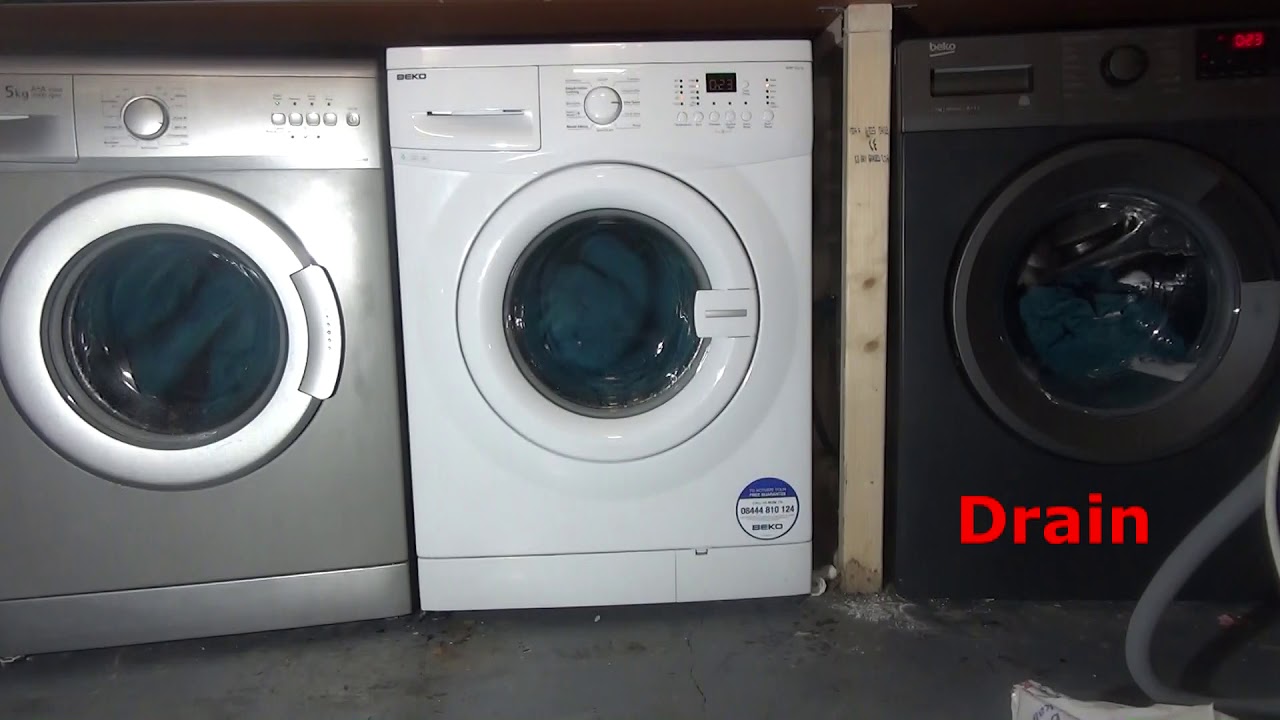 Wash Race No.170 - Beko vs Beko vs Beko - Mini 30 vs Time saver 30 vs Daily Quick (30 minute wash)