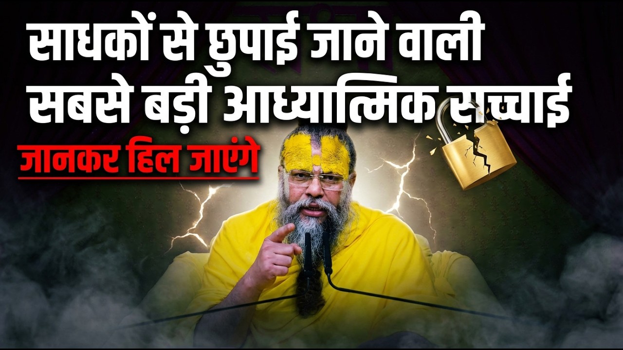 साधकों से छुपाई जाने वाली सबसे बड़ी आध्यात्मिक सच्चाई —जानकर हिल जाएंगे #premanandjimaharaj #satsang