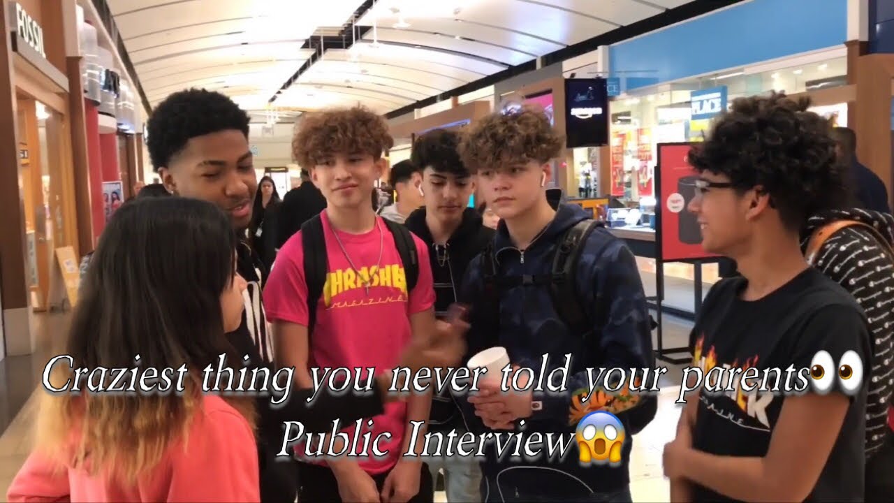 Craziest thing you never told your parents👀(PUBLIC INTERVIEW)😱 Ft. Huncho and Marc Gomez