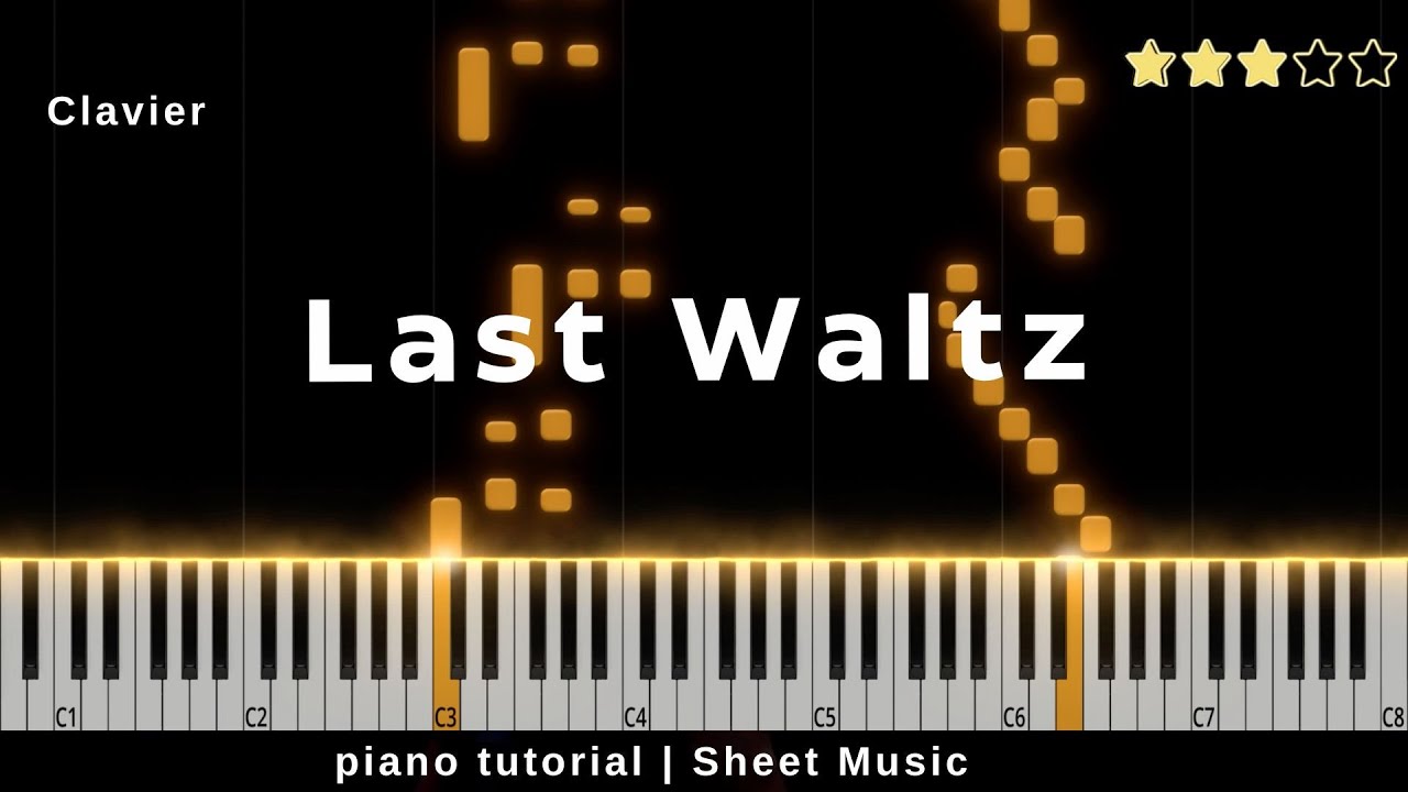 what last waltz feels like (Piano Tutorial)