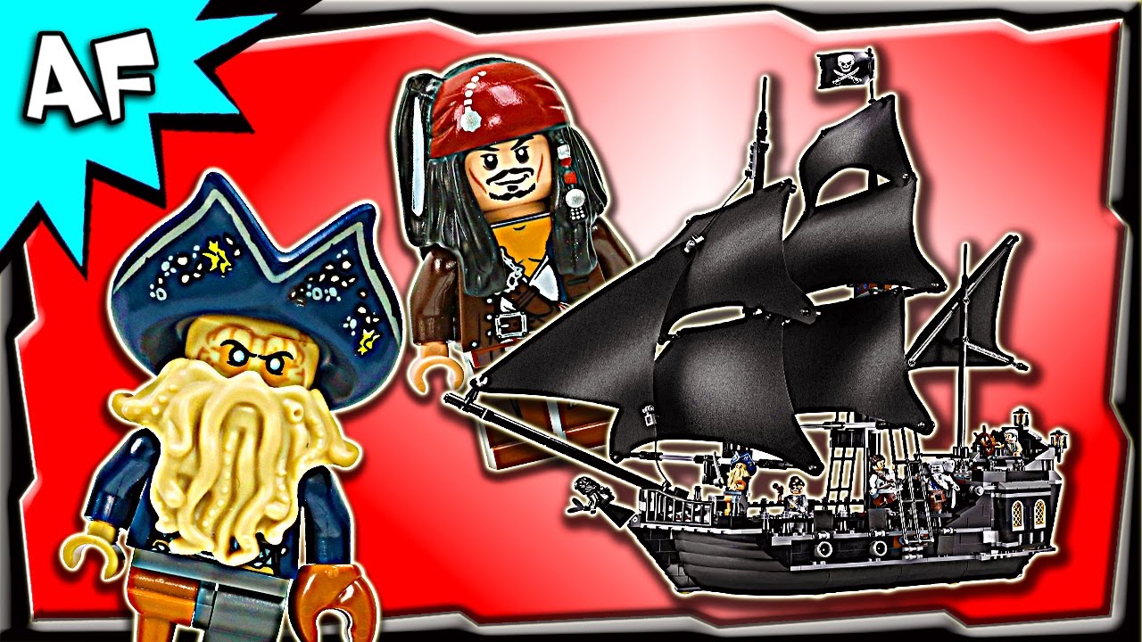 Lego Pirates of the Caribbean BLACK PEARL 4184 Stop Motion Build Review