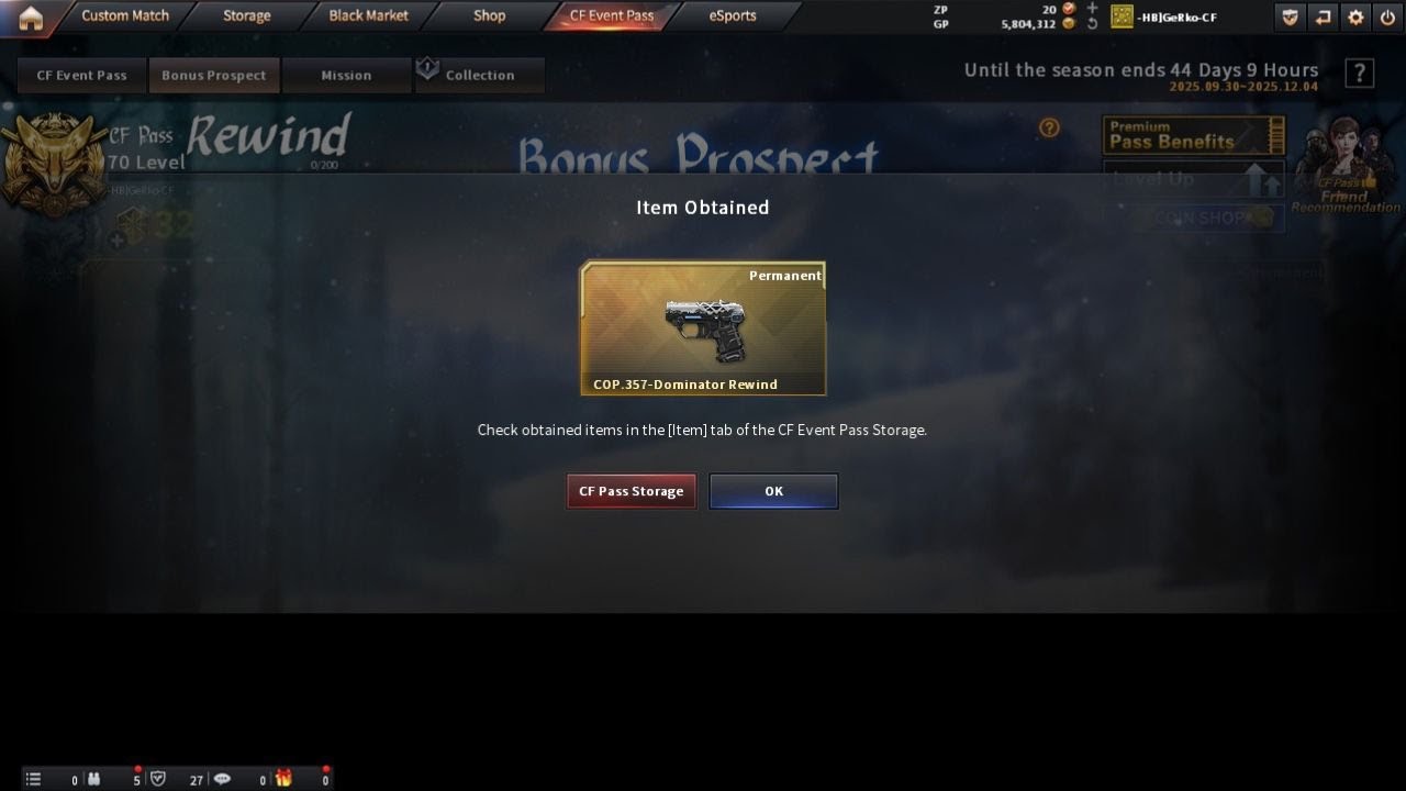 Bonus CF Pass Crossfire West شوف كسبت اي  XD