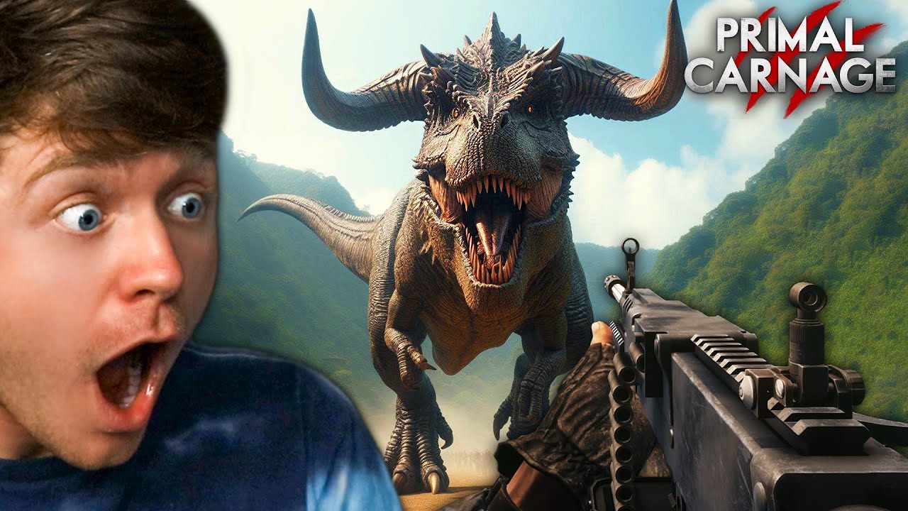 Destroying the EVIL DINOSAUR BOSS! - Primal Carnage