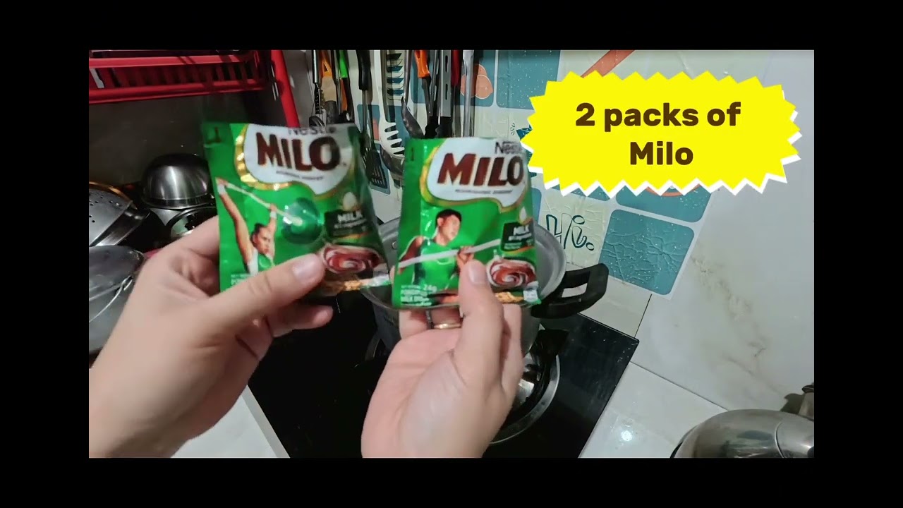 COFFEE JELLY with 3 Layer Jelly (Coffee, Milk and Milo) 🥰