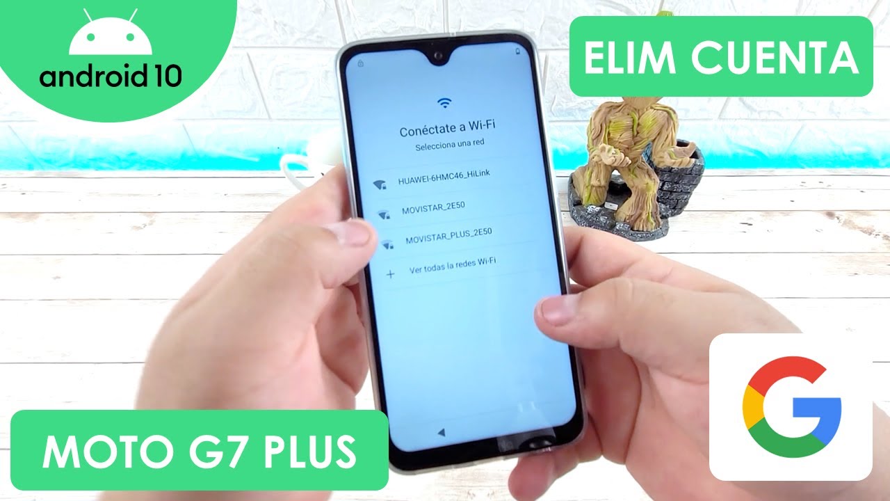 Eliminar Cuenta de Google Motorola Moto G7 Plus | Android 10