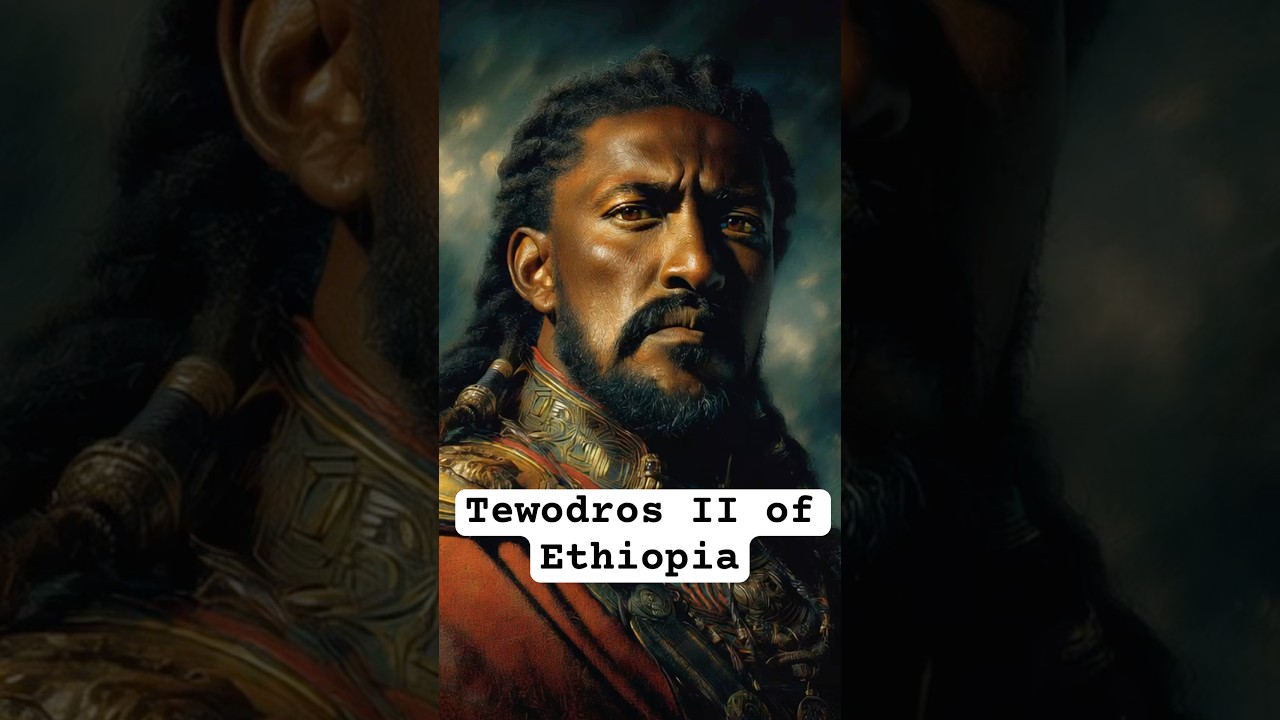 Tewodros II of Ethiopia #history #facts #didyouknow #animated #historytok