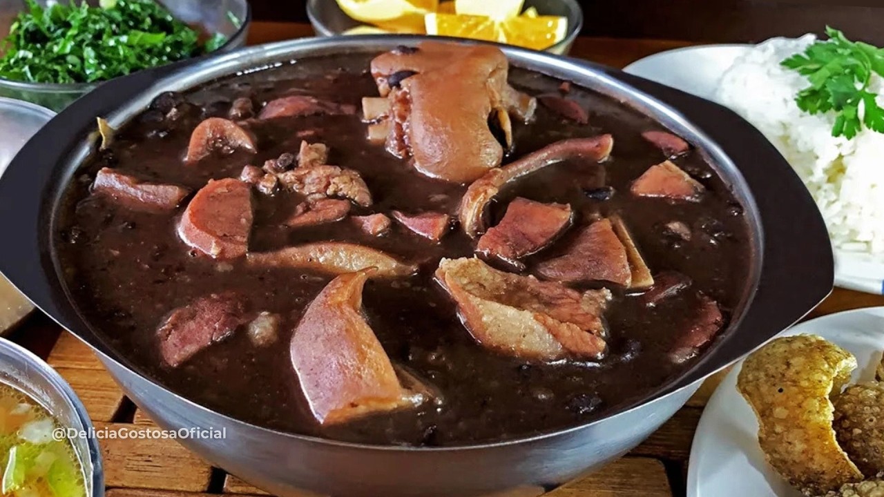Receita de FEIJOADA MINEIRA COMPLETA para o DIA dos PAIS!😋😋😋
