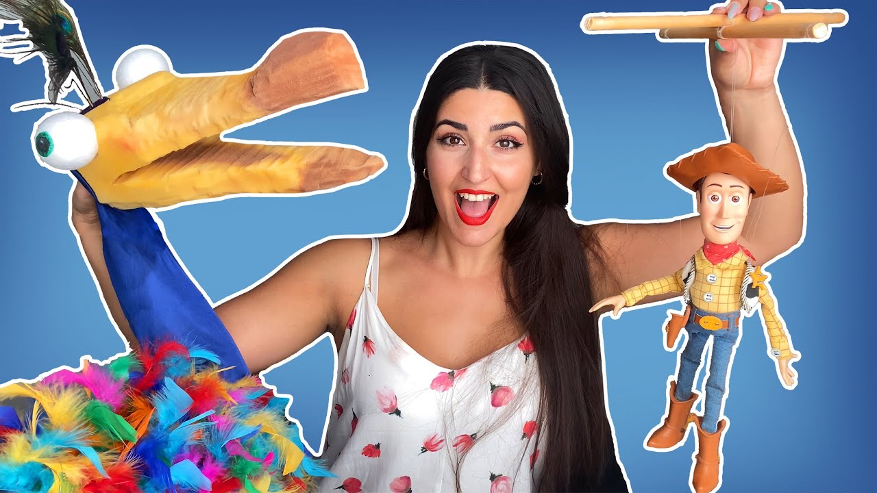 🎭 Marionetas Disney ✂️ Aquí no se tira ná  🎭 | La Pelo