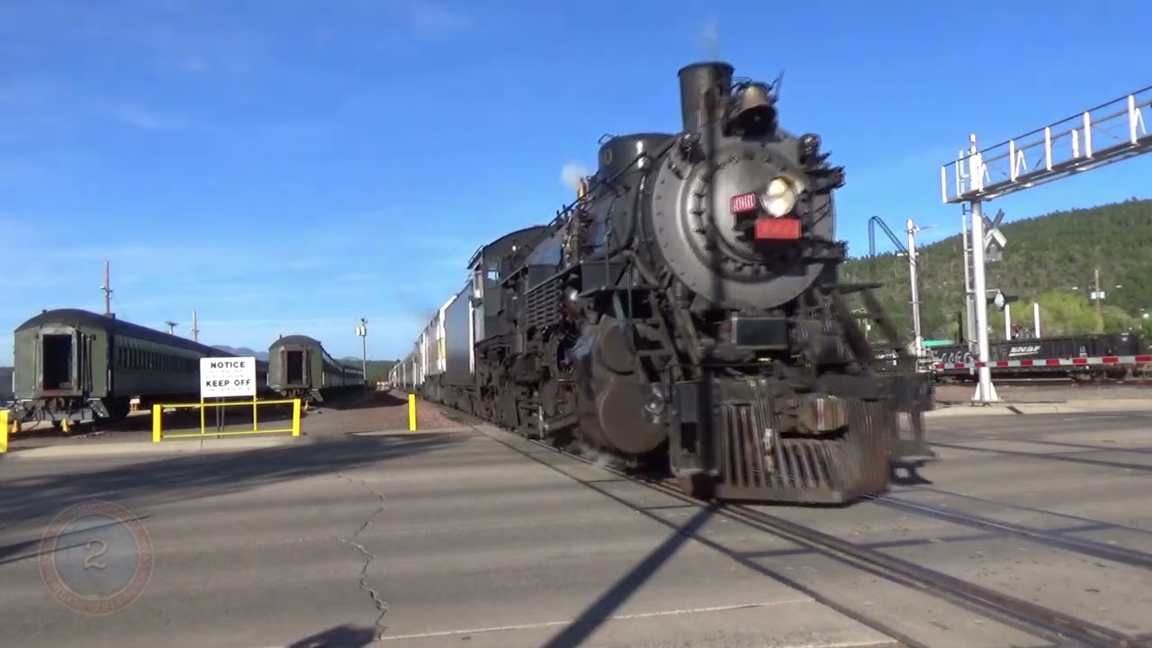 Grand Canyon Railway Steam - GCRY 4960 in May 2018