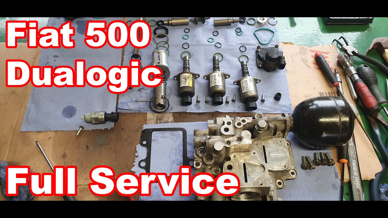 Fiat 500 Selespeed gearbox hydraulic unit full service...