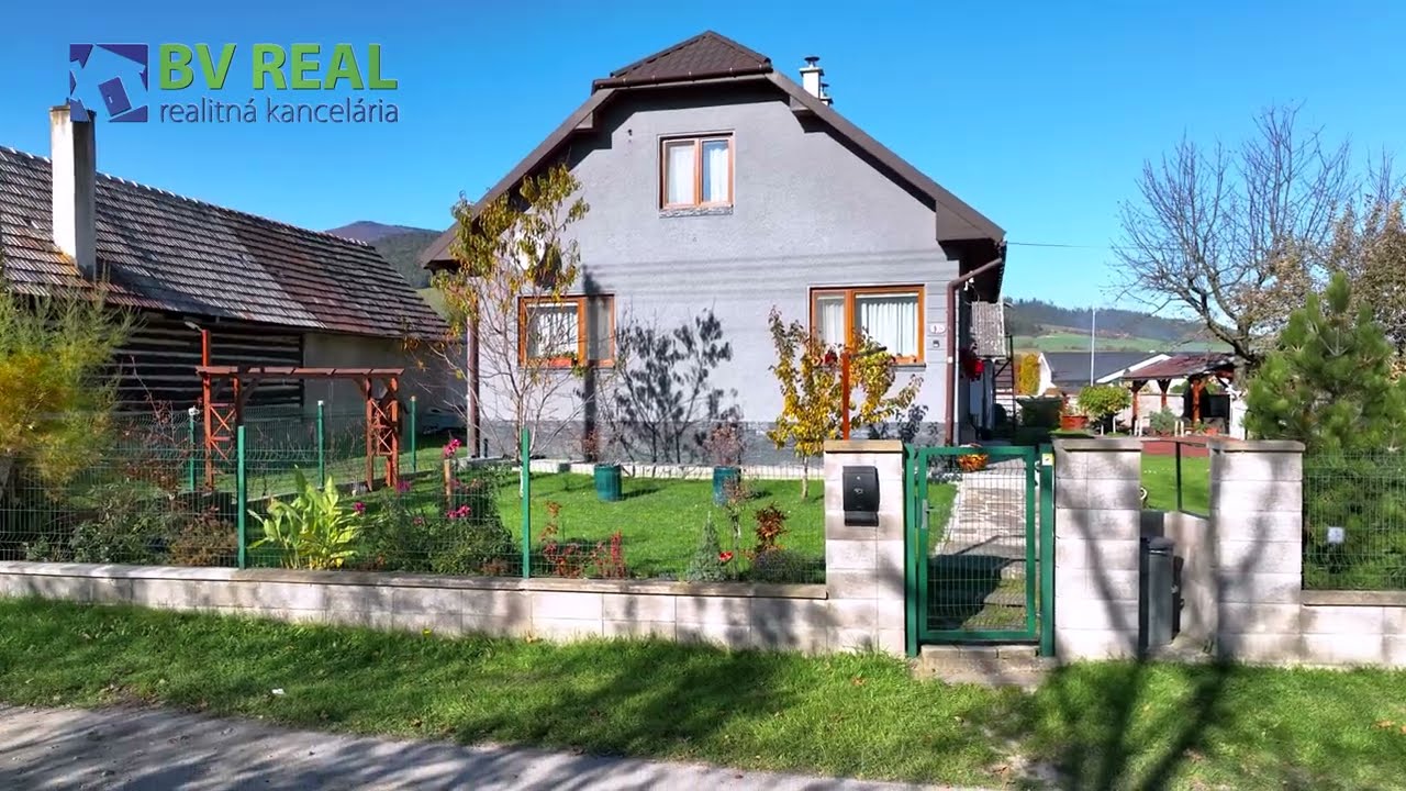 PREDANÉ BV4010 BV REAL rodinný dom Trebostovo okres Martin