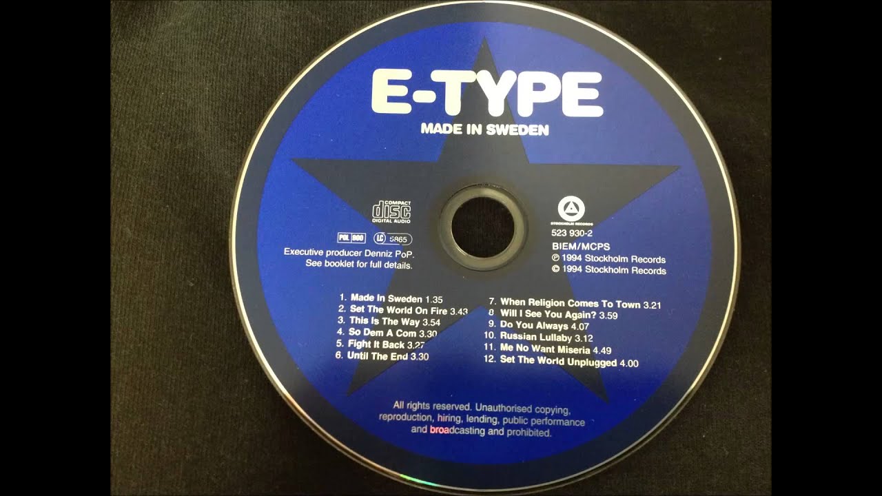 E-Type - Fight It Back