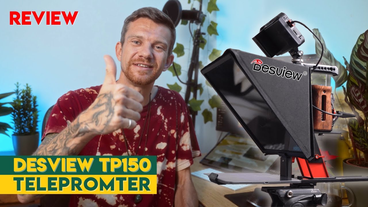 Desview Tp150 Teleprompter Ipad: The Perfect Tool For Big Production Studios!