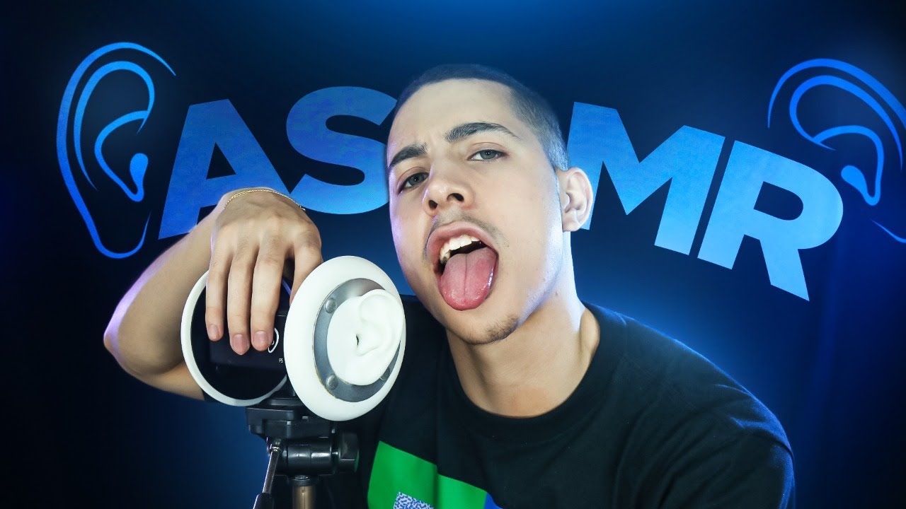 ASMR 1 HORA COMENDO SUA ORELHA *SEM ANÚNCIOS* – Ear Licking
