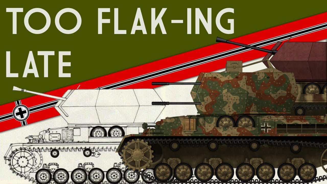 Whispers from the Archives | Flakpanzer IV ‘Zerstörer 45’ and Flakpanzer IV ‘Ostwind II’
