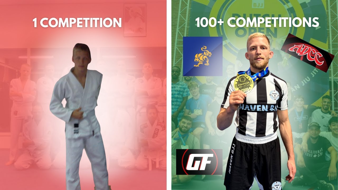 I did over a 100 jiu jitsu competitions: This is what I learned - Haven BJJ Rotterdam