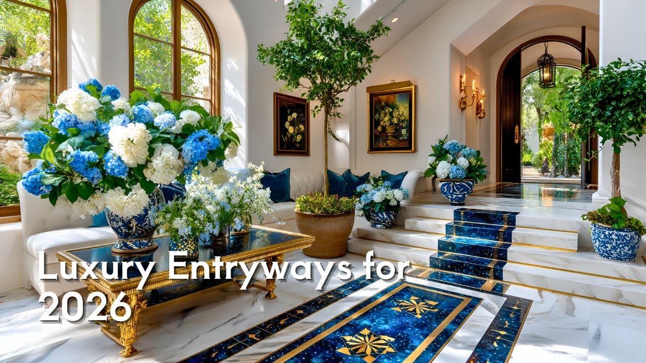 Small Space, Big Statement: Luxury Entryway Design Ideas for 2026