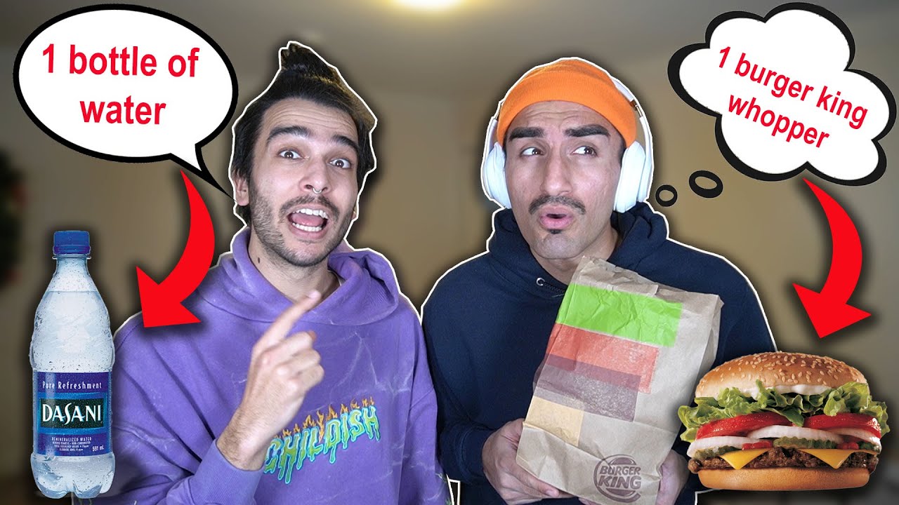 WHISPER Challenge DECIDES What We EAT For 24 HOURS!
