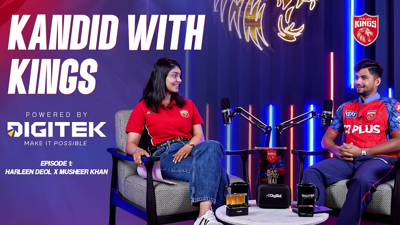 Kandid with Kings ft. Musheer Khan and Harleen Deol | IPL 2026 | Punjab Kings