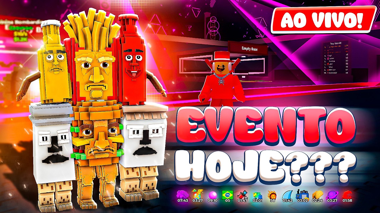 ROUBE UM BRAINROT ao VIVO #roblox