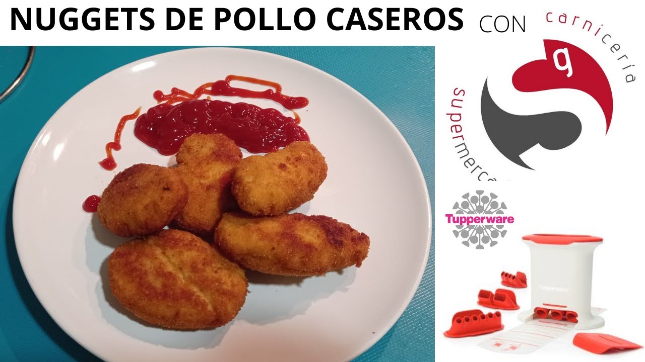 Nuggets de pollo caseros