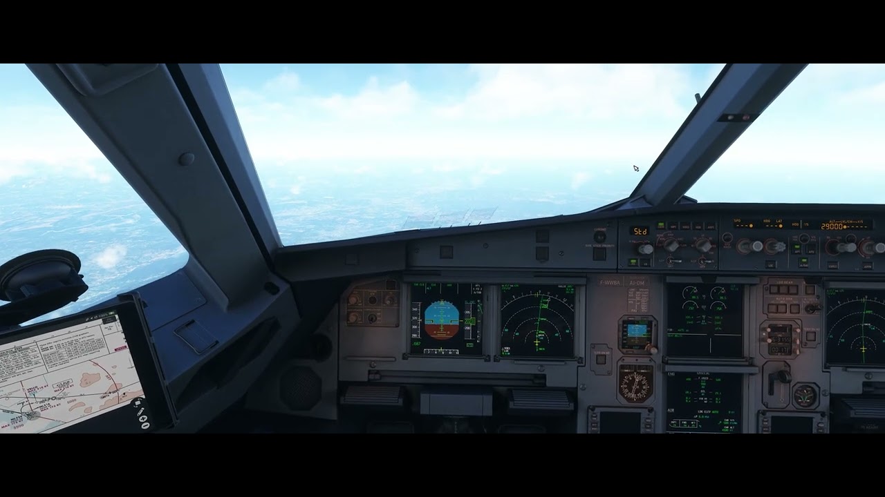 Fenix a320 vol commenté en Français LFML-LFKB partie 2