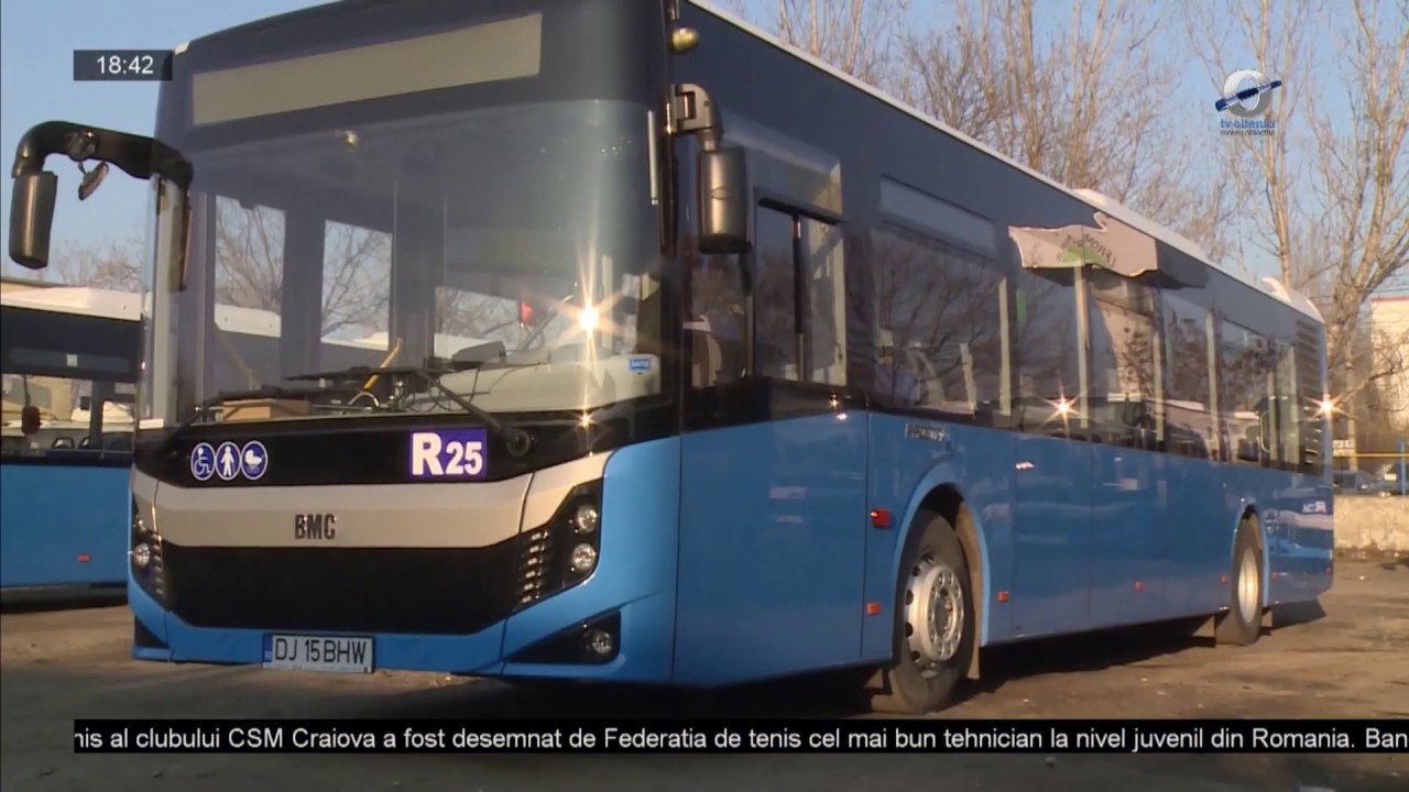 Autobuze noi pline de  gunoi