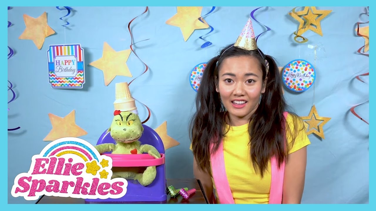 Happy Birthday Grinch! - Ellie Sparkles | Cartoons for Kids | WildBrain Learning Lab