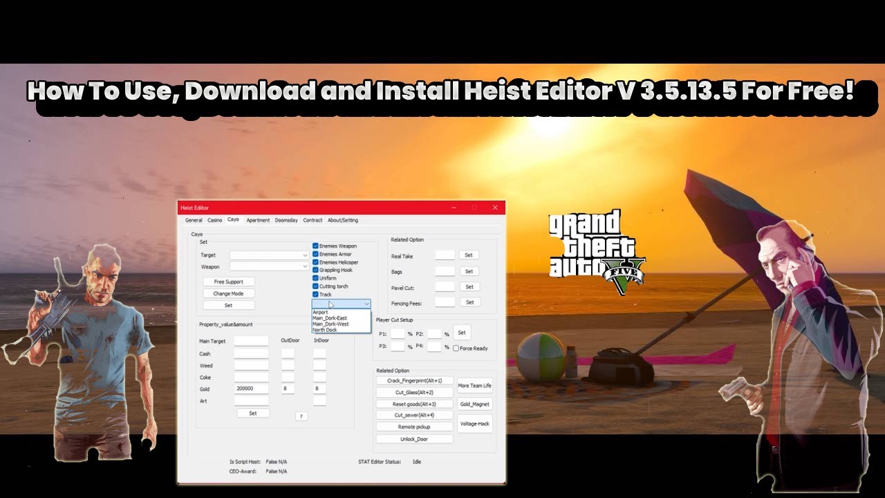 How To Use, Download, and Install Heist Editor Version 3.5.13.6 🔥
