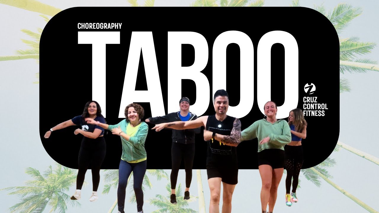 TABOO CHOREOGRAPHY | Zumba Fitness | Original Dance Choreo byCRUZ | Don Omar (Zin 36)