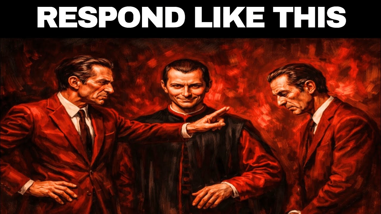 7 Genius Comebacks That END Any Argument | Machiavelli Wisdom