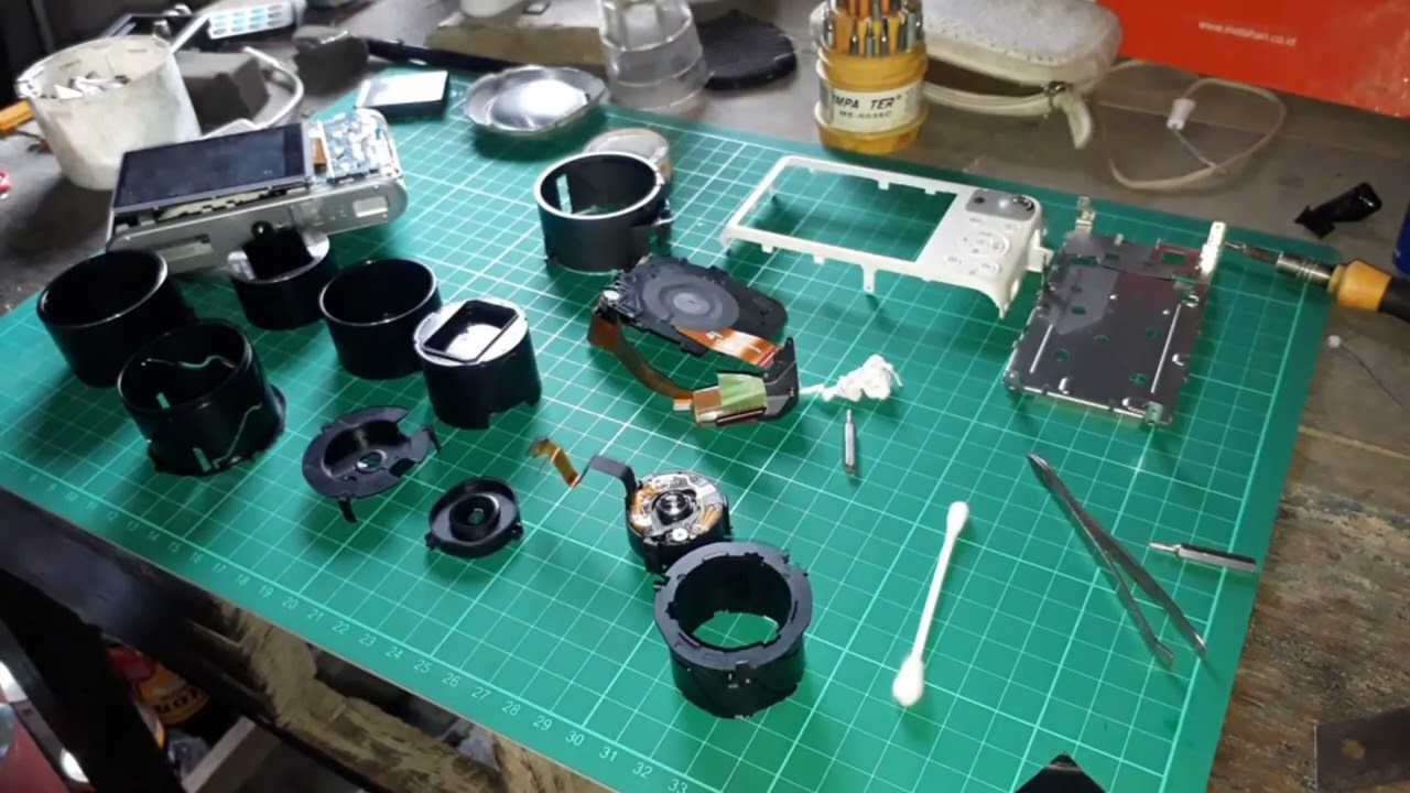 Kamera pocket SAMSUNG WB350F lensa fix part 1