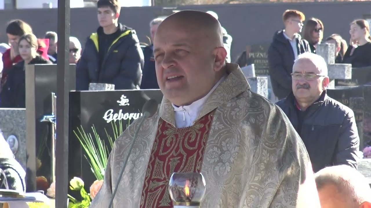 Dzień Wszystkich Świętych w Tomaszowie Lubelskim 2025. Msza, przegląd grobów, cmentarz nocą, korki..