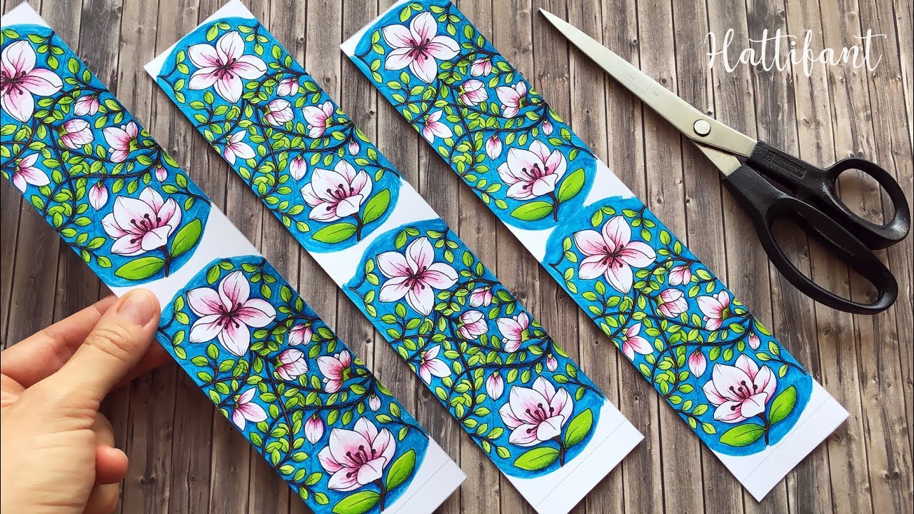 Hattifant - Triskele Paper Globes - Flower Dizziness TUTORIAL 1