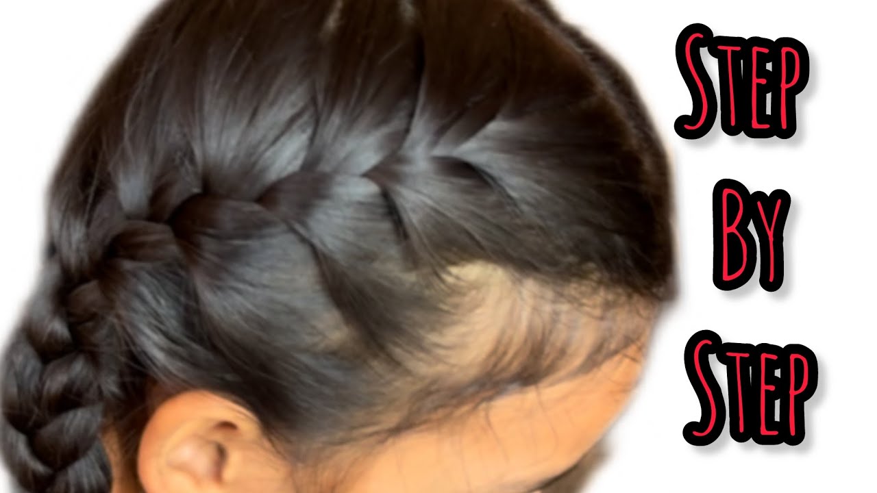 Two side french braid || hairstyle for school girl || Viral hairstyle for girls