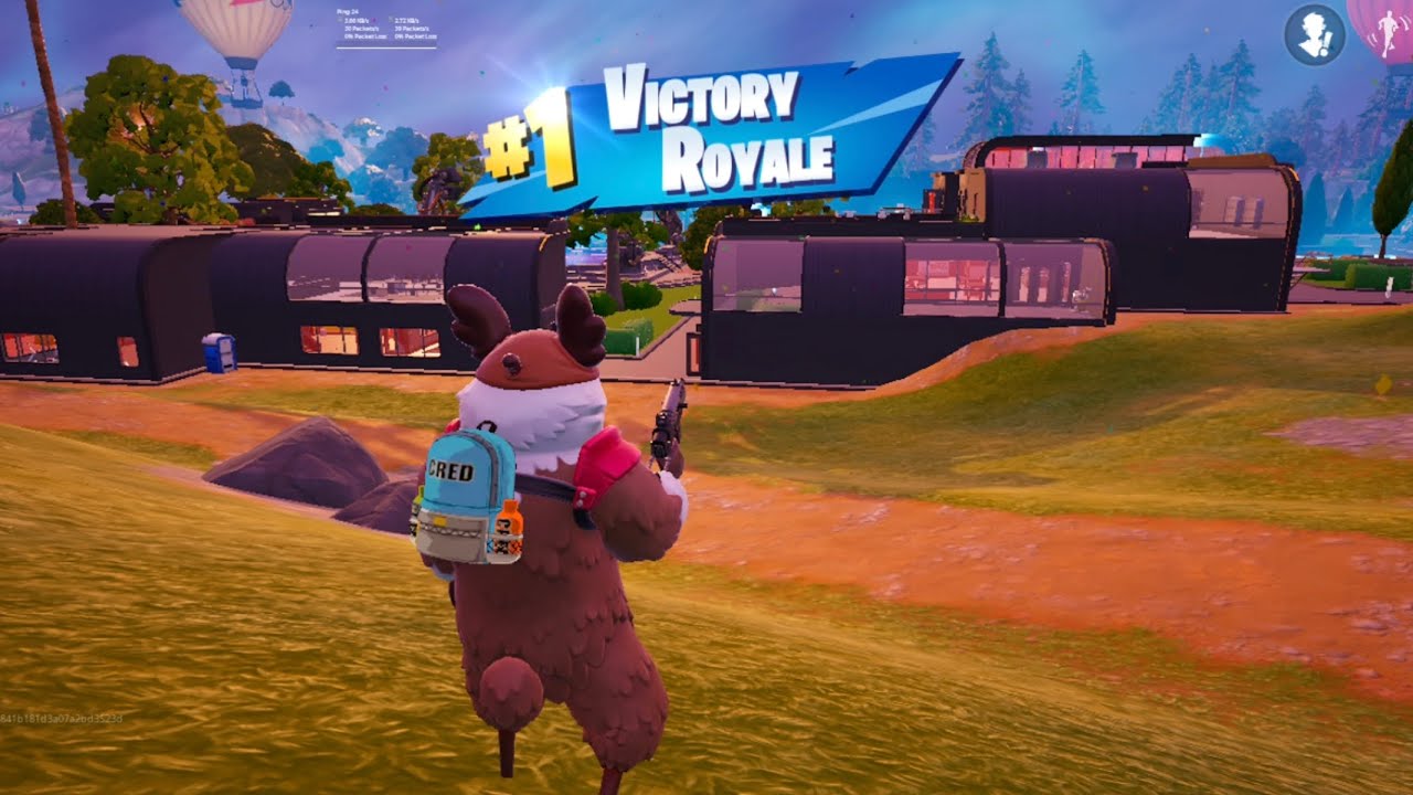 Fortnite Battle Royale Duos Victory Royale game (Chapter 7 Season 1)