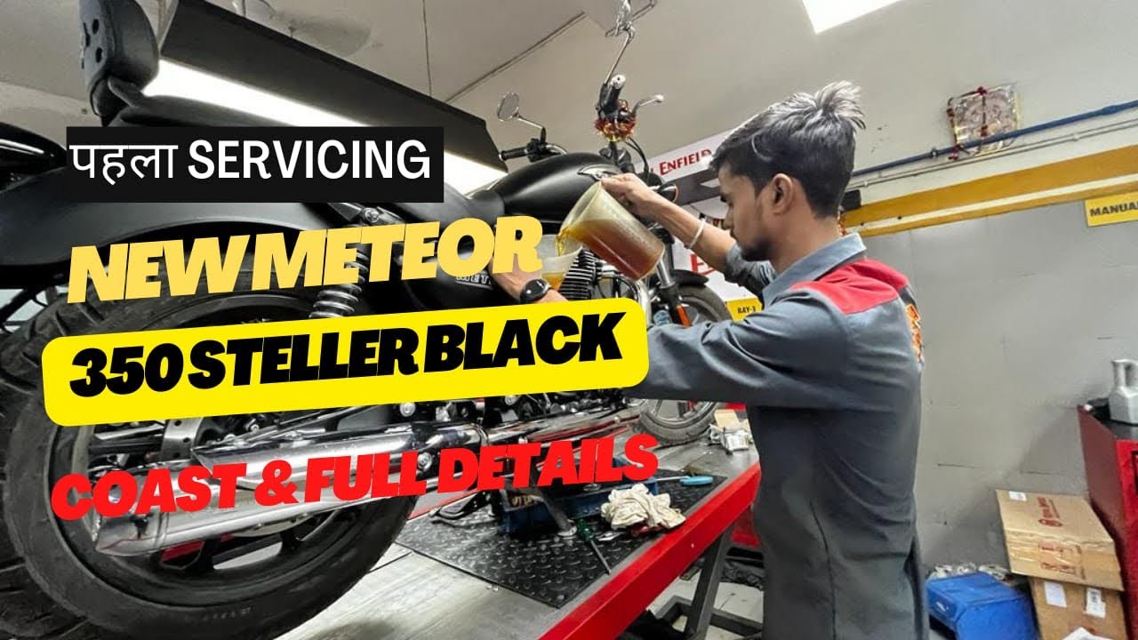 First Servicing New Meteor Stellar Black 350 Coast & Full Details